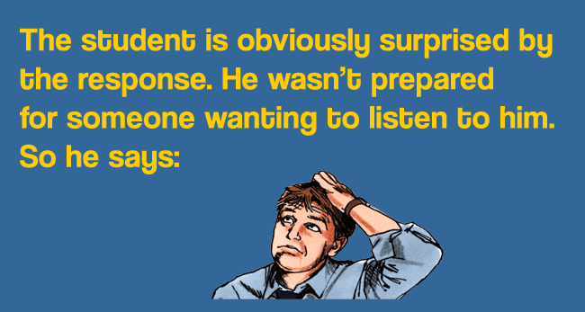 Walla Walla student surprised