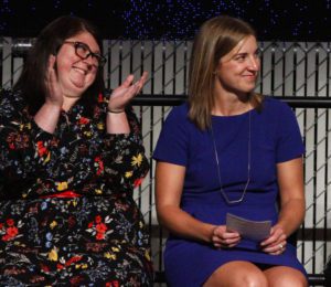 2017 Teachers of the Year Elizabeth Loftus and Camille Jones - League of Education Voters