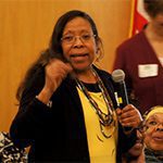 Carol Solomon speaks during the 2014 Excellent Schools Now (ESN) Legislative Luncheon.