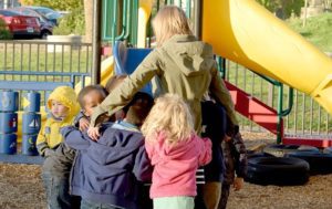 Preschool students at South Shore Prek-8 - League of Education Voters